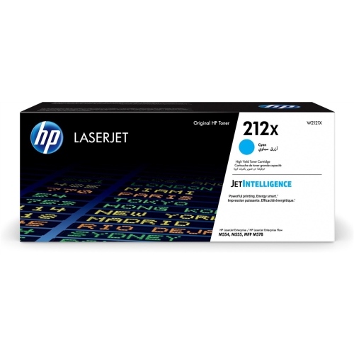HP 212X Oryginalny wkład z błękitnym tonerem LaserJet o wysokiej wydajności-18506582