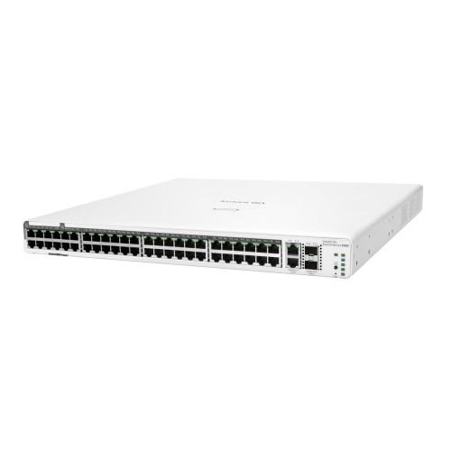 HPE Aruba Networking Aruba Instant On 1960 48G 40p Class4 8p Class6 PoE 2XGT 2SFP+ 600W Zarządzany L2+ Gigabit Ethernet