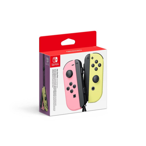 Joy-Con Para Pastelowy różowy / Pastelowy żółty