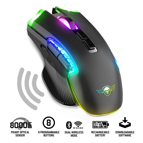 Spirit of Gamer ELITE M70 myszka Gaming Po prawej stronie RF Wireless + Bluetooth Optyczny 4800 DPI-18544313
