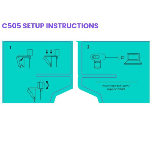 KAMERA LOGITECH C505 HD-1855394