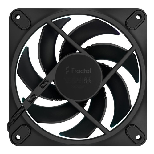 Fractal Design Momentum 12 RGB Obudowa komputera Wentylator 12 cm Czarny 1 szt.-18571030
