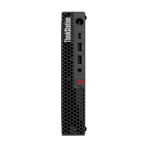 Stacja robocza Lenovo ThinkStation P3, Tiny, Intel Core i7, i7-13700, Pamiec RAM 16 GB, SO-DIMM, Dysk SSD 512 GB, Intel UHD Graphics 770, Brak napędu