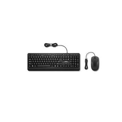 Lenovo | 160 Kombinacja | Klawiatura | Przewodowe | Mysz w zestawie | Stany Zjednoczone | Czarny | Złącze USB-A 2.0