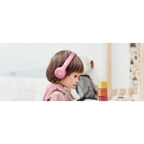 Muse M-215 BTP słuchawki/zestaw słuchawkowy Bezprzewodowy Opaska na głowę Muzyka Bluetooth Różowy-18593245