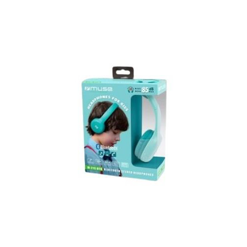 Muse M-215 BTB słuchawki/zestaw słuchawkowy Bezprzewodowy Opaska na głowę Muzyka Bluetooth Niebieski-18593253