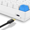 Sharkoon SKILLER SGK50 S3 PBT klawiatura Gaming USB QWERTZ Niemiecki Biały-18641379