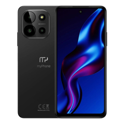 Telefon myPhone N23 6GB RAM, 128GB, Dual SIM, 5G, czarny