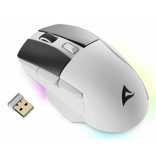 Sharkoon SGM50W myszka Gaming Po prawej stronie RF Wireless + USB Type-A Optyczny 6400 DPI-18622616