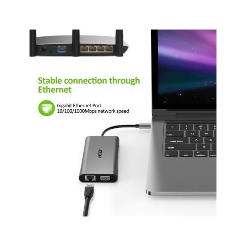 Acer 10-in-1 Type C dongle 3xUSB 3.0-18630734