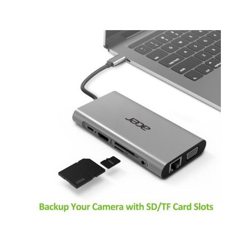 Acer 10-in-1 Type C dongle 3xUSB 3.0-18630737
