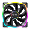 Montech AX140 PWM Obudowa komputera Wentylator 14 cm Czarny 1 szt.-18716574