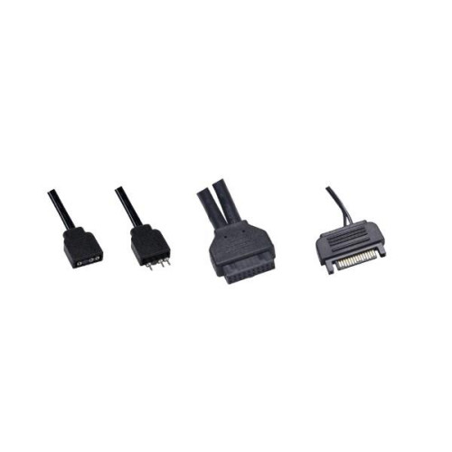 Lian Li LAN216-1 USB pin header (19 pin) Czarny-18716104