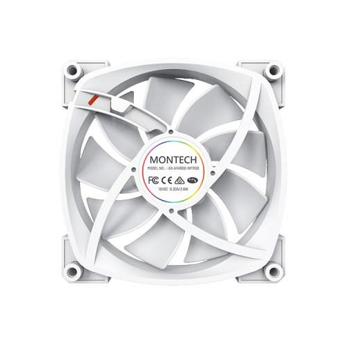 Montech AX140 PWM Obudowa komputera Wentylator 14 cm Biały 1 szt.-18716524