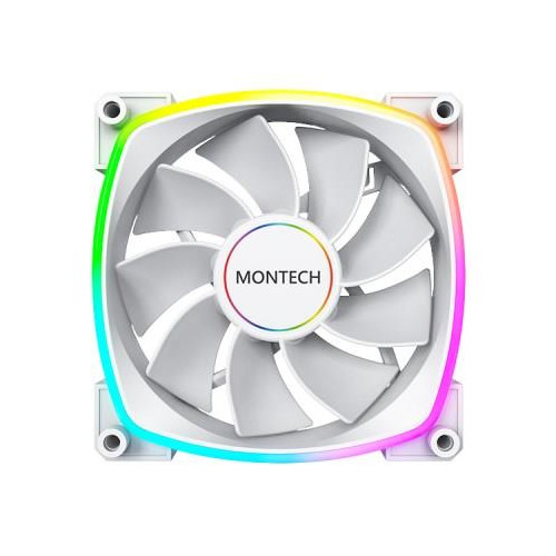 Montech RX140 PWM Obudowa komputera Wentylator 14 cm Biały 1 szt.-18716528