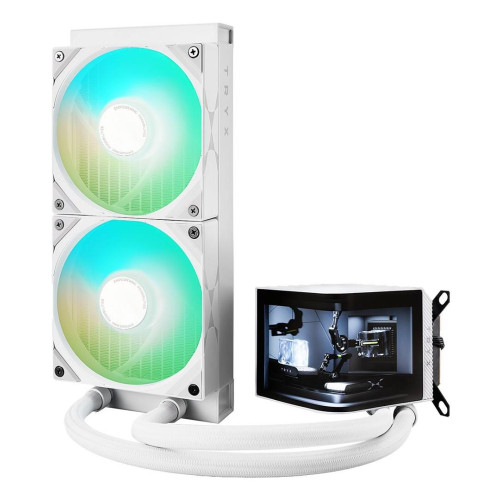 TRYX PANORAMA Complete Water Cooling ARGB - 240 mm biały - AMD Socket AM4 (Ryzen) - AMD Socket AM5 (Ryzen Zen4)-1871653