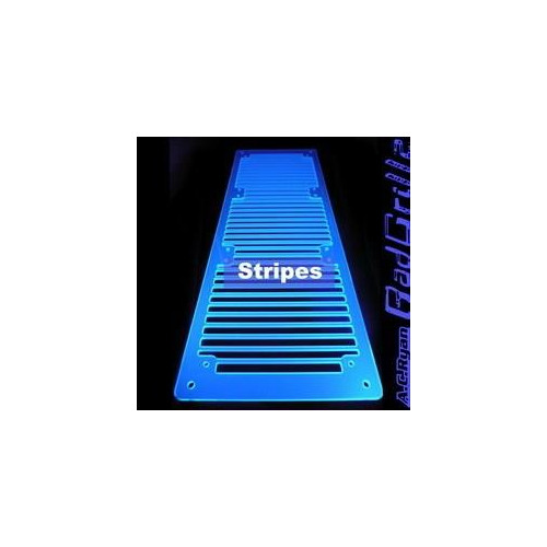 AC Ryan RadGrillz - Stripes 3x120 Acryl UVBlue