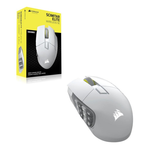 Mysz do gier Corsair Scimitar Elite Wireless SE - biała-18720064