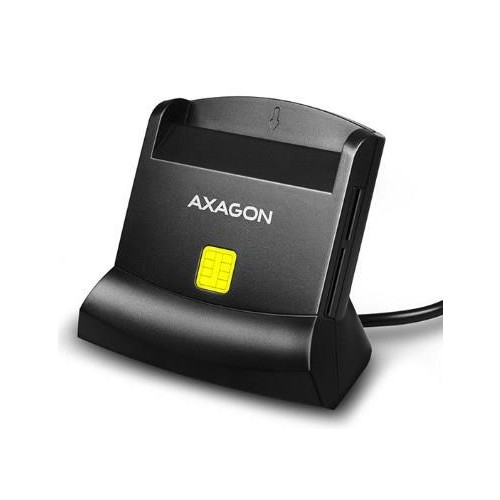 Axagon CRE-SM2 czytnik do kart chipowych Wewnętrzna USB USB 2.0 Czarny