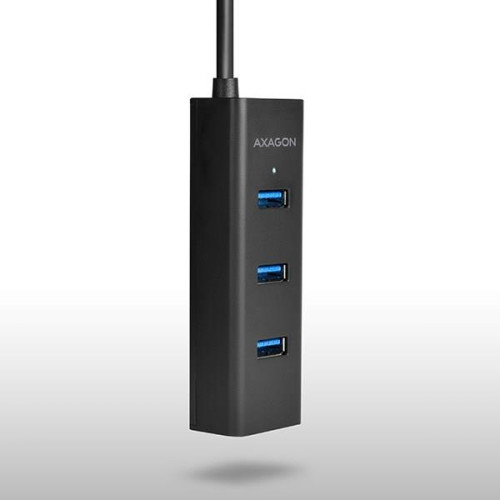 Axagon HUE-S2BL huby i koncentratory USB 3.2 Gen 1 (3.1 Gen 1) Type-A 5000 Mbit/s Czarny-18738079