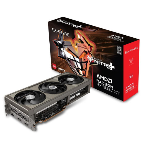 Sapphire NITRO+ AMD Radeon RX 9060 XT GPU 8 GB GDDR6-18751917