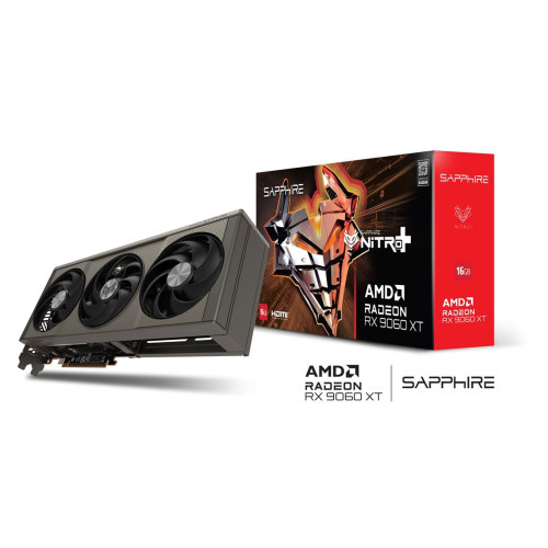 Sapphire NITRO+ AMD Radeon RX 9060 XT GPU 8 GB GDDR6-18751918
