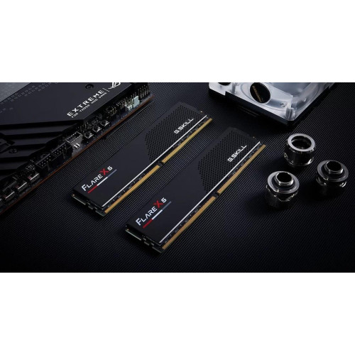 G.SKILL FLARE X5 AMD DDR5 4X64GB 6000MHZ CL36 EXPO BLACK F5-6000J3644D64GX4-FX5-18785128