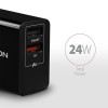 Axagon ACU-QS24 ładowarka do urządzeń przenośnych Smartfon Czarny Prąd przemienny Szybkie ładowanie Wewnętrzna-18