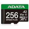 ADATA Speed Plus 256 GB MicroSDXC Klasa 10