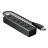 Lindy 43324 huby i koncentratory USB 3.2 Gen 1 (3.1 Gen 1) Type-A 5000 Mbit/s Czarny-18836925