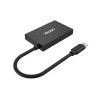 UNITEK uHUB Q4 USB 3.2 Gen 1 (3.1 Gen 1) Type-C 10000 Mbit/s Szary-18836959
