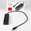 Axagon HUE-S2C huby i koncentratory USB 3.2 Gen 1 (3.1 Gen 1) Type-A 5000 Mbit/s Czarny-18837003