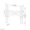 Neomounts WL30-350BL12 uchwyt / stojak do monitorów 139,7 cm (55