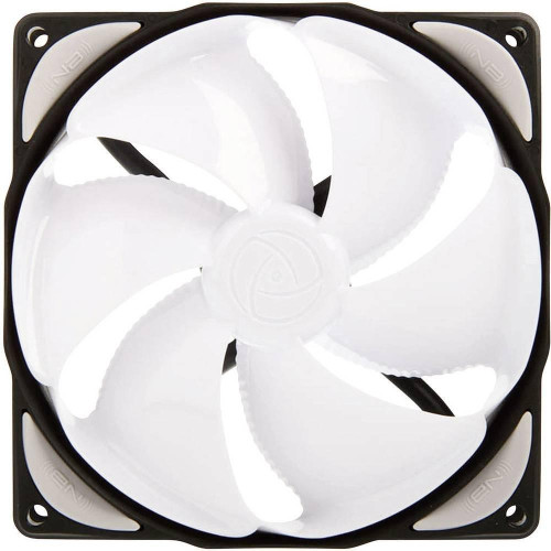 NoiseBlocker NB-eLoop B12-P - Wentylator obudowy - 120 mm - Szary,, Biały (ITR-B12-P)