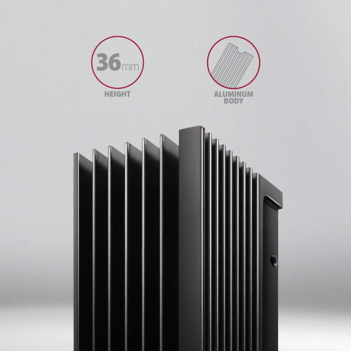 Axagon CLR-M2XL system chłodzenia komputerów M.2 NVMe SSD, Dysk SSD Radiator Czarny 1 szt.-18814092