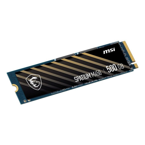SSD PCIE G4 M.2 NVME 500GB/SPAT. M450 S78-440K380-P83 MSI-18815865