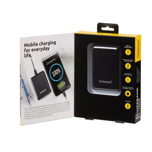 Intenso XS10000 Litowo-polimerowy (LiPo) 10000 mAh Czarny-18824053