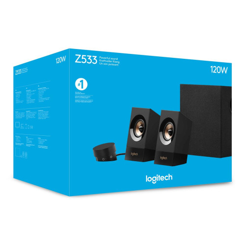 Głośniki Logitech 980-001054 (2.1; kolor czarny)-1883392