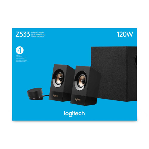 Głośniki Logitech 980-001054 (2.1; kolor czarny)-1883393