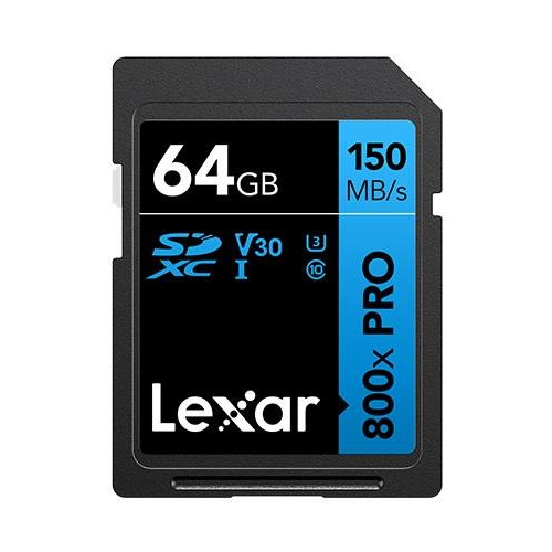 MEMORY SDXC 64GB UHS-I/LSD0800P064G-BNNNG LEXAR