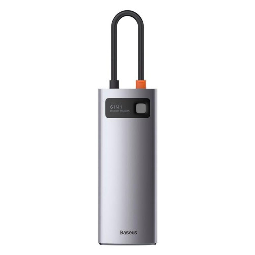 Baseus Metal Gleam USB 3.2 Gen 1 (3.1 Gen 1) Type-C Szary-18836971
