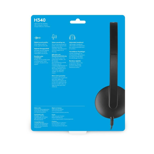 Słuchawki Logitech H340 981-000475 (kolor czarny)-1883715