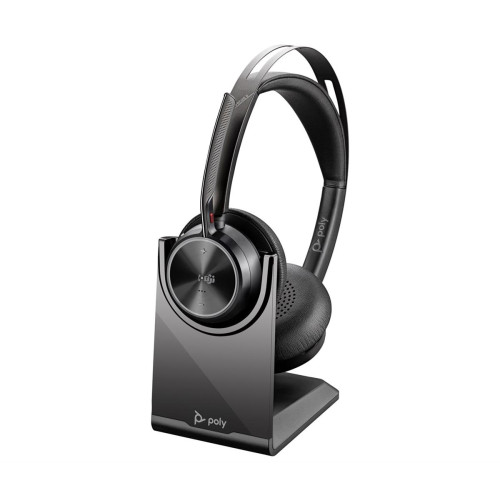 Słuchawki Poly Voyager Focus 2-M USB-C-C Headset USB-C/A Adapter Charging Stand No localization Retail Packaging-188379