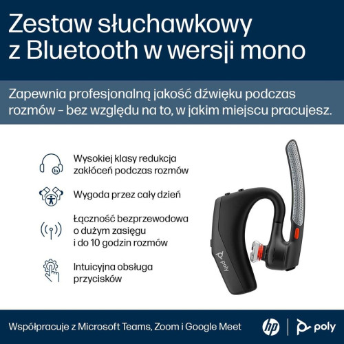 Słuchawki Poly Voyager Legend 30 Headset EMEA-INTL English Localization Euro plug Retail Packaging-18837950