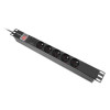 Lanberg PDU-05E-0200-IEC-BK rozdzielacz zasilania PDU 5 x gniazdo sieciowe 1U Czarny-18924462