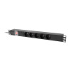 Lanberg PDU-05E-0200-IEC-BK rozdzielacz zasilania PDU 5 x gniazdo sieciowe 1U Czarny-18924464