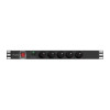 Lanberg PDU-05E-0200-IEC-BK rozdzielacz zasilania PDU 5 x gniazdo sieciowe 1U Czarny-18924467