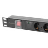 Lanberg PDU-06F-0200-BK rozdzielacz zasilania PDU 6 x gniazdo sieciowe 1U Czarny-18924482