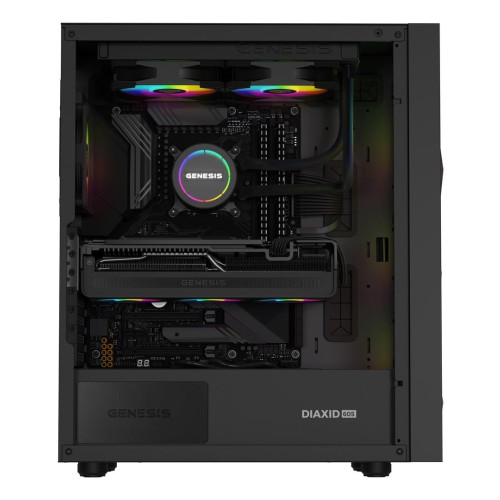GENESIS NLG-2319 system chłodzenia komputerów Obudowa komputera Zestaw do chłodzenia płynami Czarny-18913708