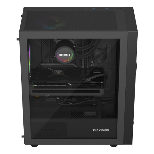 GENESIS NLG-2321 system chłodzenia komputerów Obudowa komputera Zestaw do chłodzenia płynami Czarny-18913740